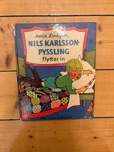 Nils Karlsson-Pyssling flyttar in av Astrid Lindgren, 1974