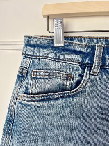 Kappahl blå denimkjol, storlek 40