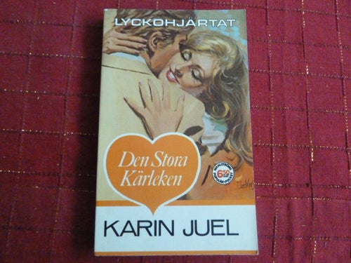 DEN STORA KÄRLEKEN, KARIN JUEL, 1977, BOK, BÖCKER