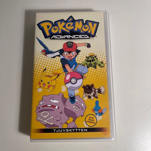 VHS - Pokemon Advanced - Tjuvskytten. Svenskt tal