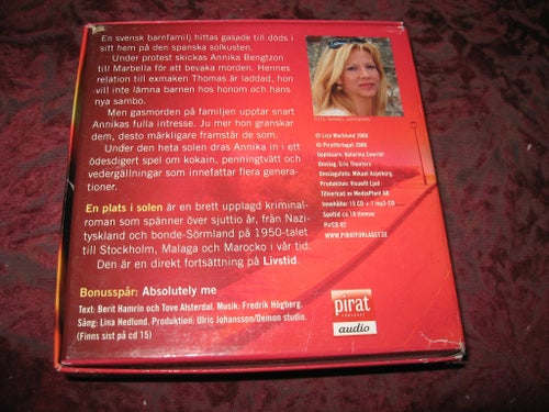 EN PLAST I SOLEN (LIZA MARKLUND) LJUDBOK