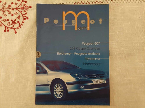Peugeot magazine 1 2000