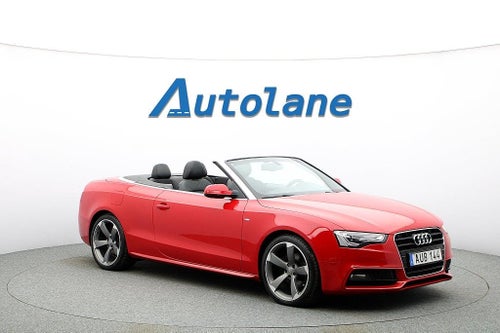 Audi A5 Cabriolet 2.0 TDI S-line, Nackvärmare, Sv-såld