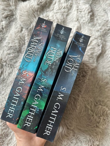 Song of the Marked by S.M gaither (3 books, signed, OOP)
