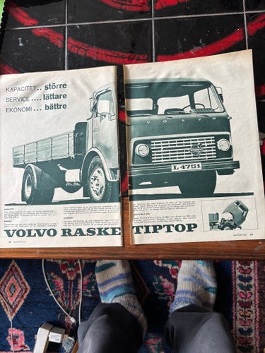 Volvo Raske Tiptop annons 1963