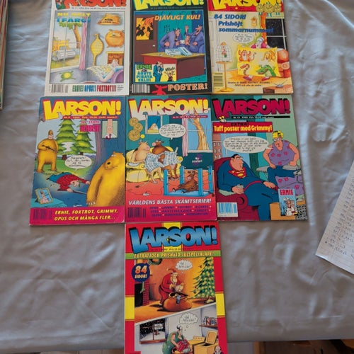 Larsson tidningar 1992