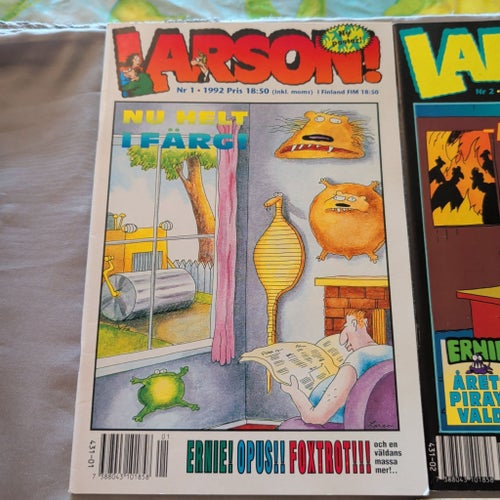 Larsson tidningar 1992
