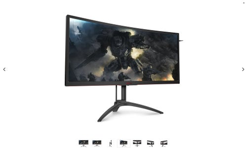 AOC AGON AG352UCG6 35" Ultrawide Curved 120Hz G-SYNC 3440x1440