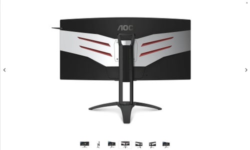 AOC AGON AG352UCG6 35" Ultrawide Curved 120Hz G-SYNC 3440x1440