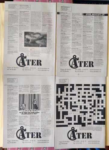 Tidningen ÅTER. Årgång 2003