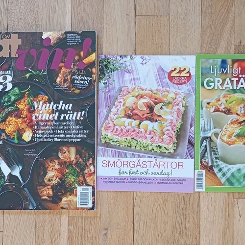 RECEPT - Tidning och häften