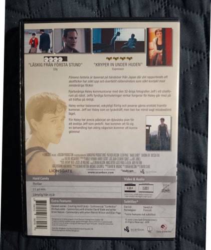 DVD HARD CANDY 2005 ELLEN PAGE