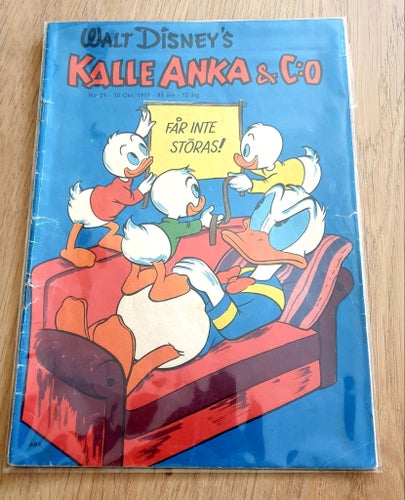 Kalle Anka & C:O Nr. 29, Walt Disney's, 1959
