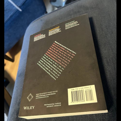Javascript & Jquery by Jon Duckett, 2014