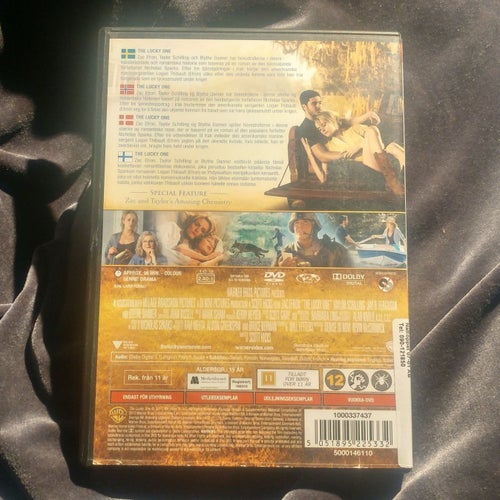 The Lucky One DVD med Zac Efron och Taylor Schilling