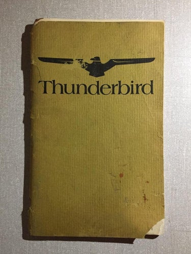 1974 Ford Thunderbird Owner's Manual
