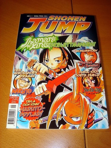 SHONEN JUMP (svensk) NY OLÄST Nr 5 2006 !!!