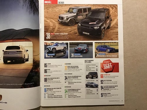 TEKNIKENS VÄRLD NR 26 2021 TOYOTA GR86,MULTIVAN,MERCEDES G KLASS,LAND ROVER,