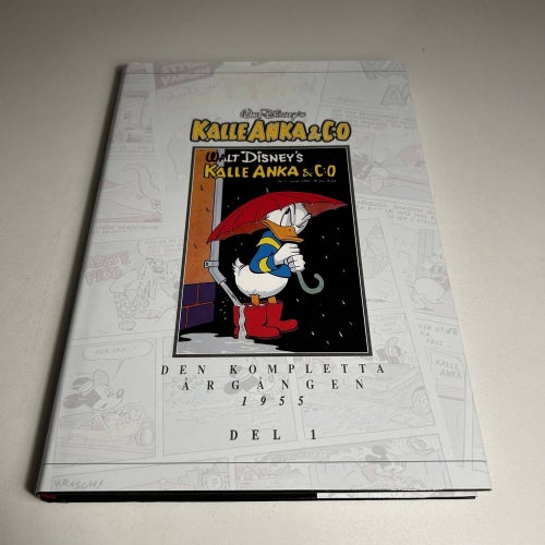 Kalle Anka & co - den kompletta årgången 1955 del 1, 1a upplaga,oläst toppex! NM
