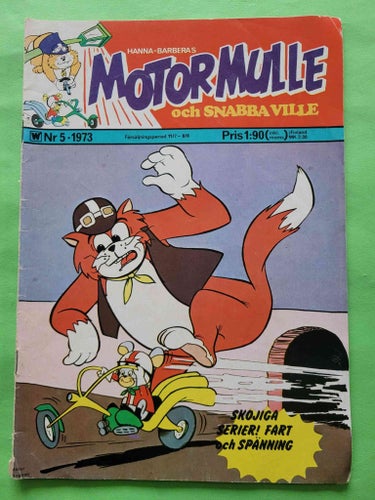 Motormulle och snabba Ville nr 5 från 1973