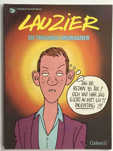 Lauzier - En ynglings memoarer. VF