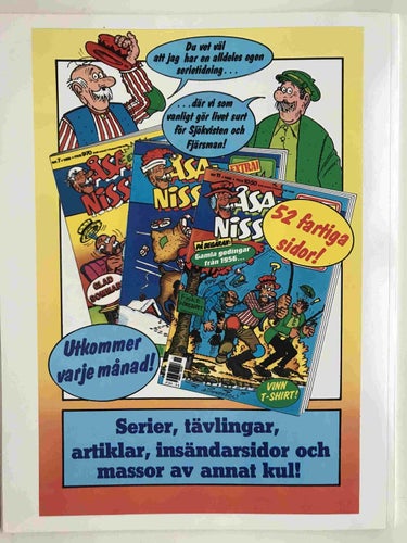 Åsa-Nisse Julalbum 1989: FN-VF med pren.kupong