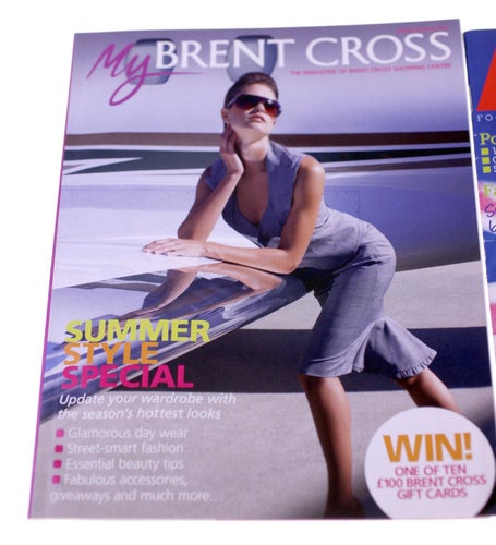 British mini magazine Bundle-My Brent Cross-ASDA-House of Fraser-Spring/Summer