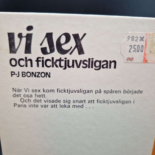Vi sex och ficktjuvsligan av P-J Bonzon, 1976