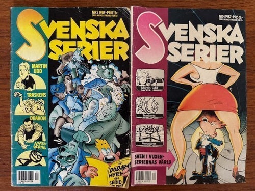 Svenska Serier - Blandade Årgångar