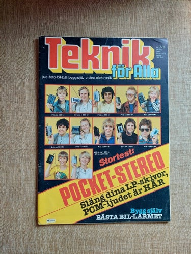 Teknik för Alla, Nr 7/8, 1981