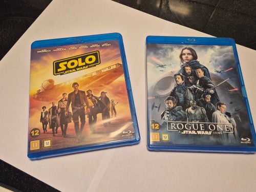 Solo: A Star Wars Story och Rogue One: A Star Wars Story - Blu-ray