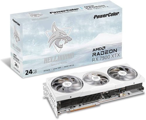 PowerColor Hellhound Spectral White AMD Radeon RX 7900 XTX 24GB
