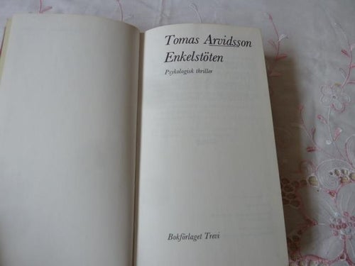 ENKELSTÖTEN, T. ARVIDSSON, 1979,  BÖCKER