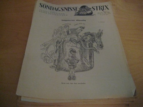 SÖDAGSNISSE-STRIX NR 41 1942.