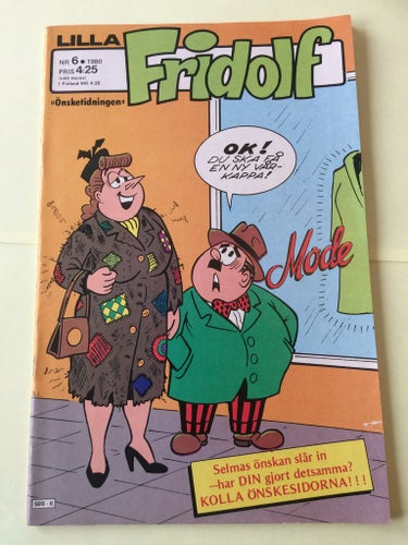 Lilla Fridolf nr 6 från 1980