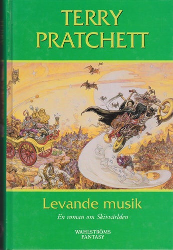 Terry Pratchett / Skivvärlden / Levande Musik / Kartonnage / Nära nyskick