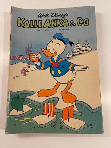 * KAlle Anka , 10 st nummer - 1962 *