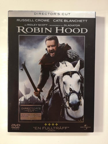 DVD Robin Hood Russell Crowe Cate Blanchett TOPPSKICK