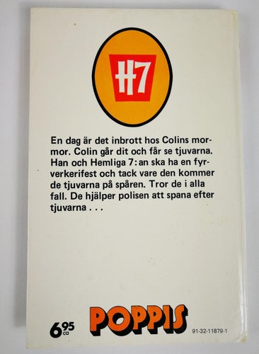 Enid Blyton - Hemliga Sjuan gör fyrverkeri (Poppis 1979 H7)