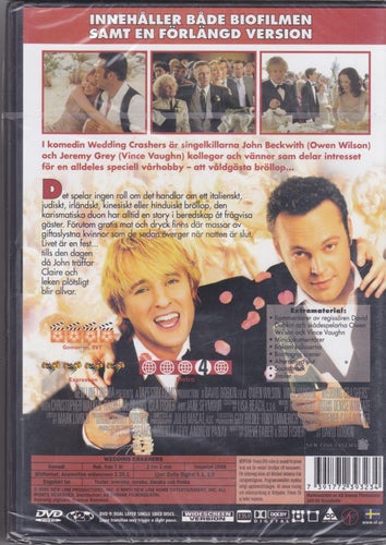 DVD / Wedding Crashers / Owen Wilson, Vince Vaughn / Ny & Inplastad