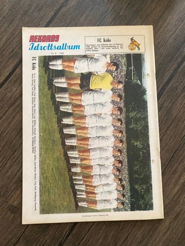 Tidningen Rekord med Sportrevyn nr 8 1965