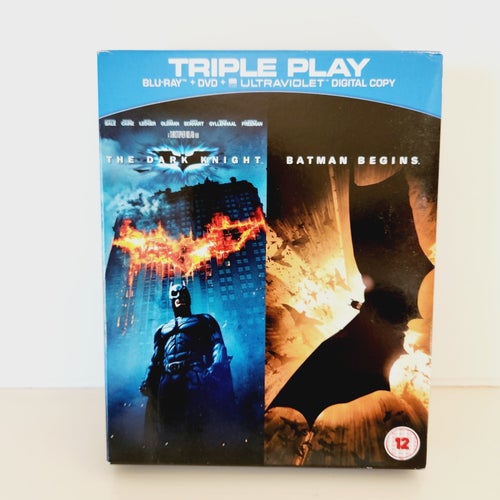 The Dark Knight & Batman Begins DVD Blu-ray