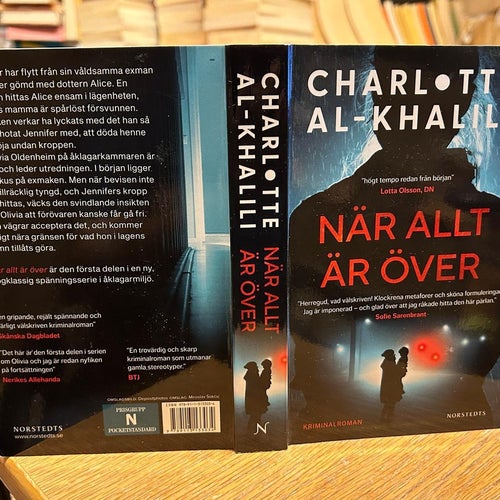 När allt är över av Charlotte Al-Khalili, bok, Very Good plus