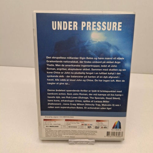 Under pressure - Rob Lowe - Region 2, DVD-Film, Svensk text, Fint skick