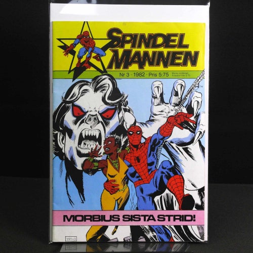 Spindelmannen - 1982 - NR 3 - Morbius sista strid!