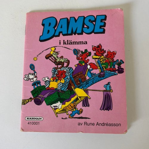 Bamse i klämma av Rune Andréasson Pixbo format