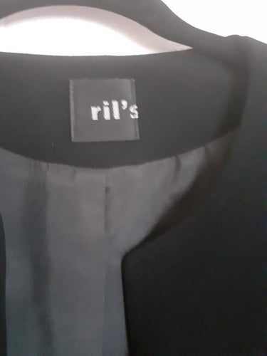Svart kort kavaj