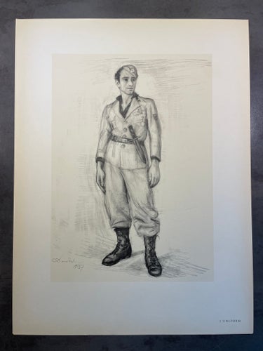Nils von Dardel, blyertsskiss från ”Unga modeller i blyerts” som utkom 1944!
