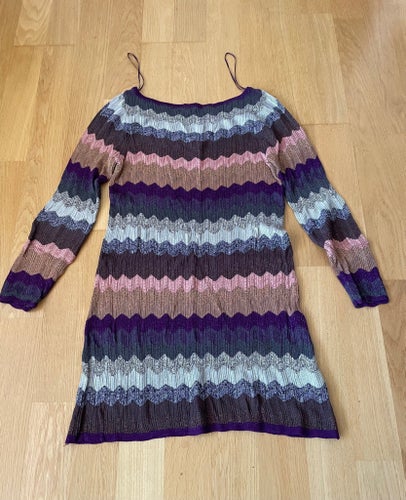 Missoni Lindex multifärgad klänning, storlek L