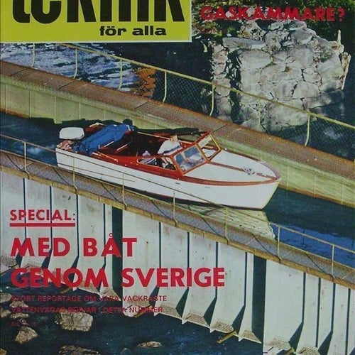 Teknik för alla 1964/14.MG Midget Mk.Slussar.Skill hobbymaskin.Helikopterskola.